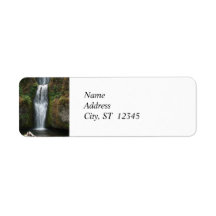 Waterfall Return Address Label