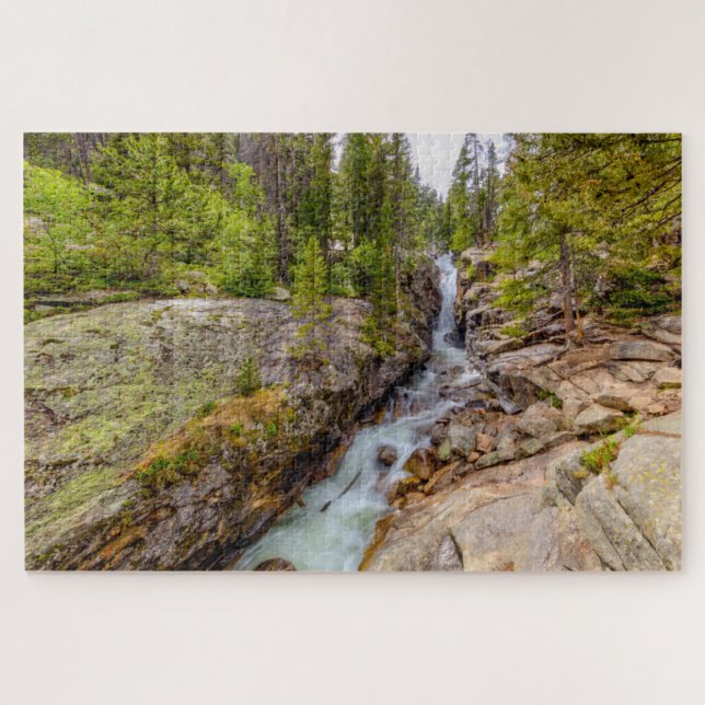 Waterfall & River Cascade Jigsaw Puzzle (Horizontal)