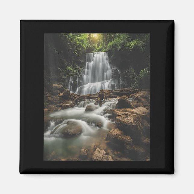 Waterfall Style Life_ Pastel Falls And Nature Call Magnet (Front)