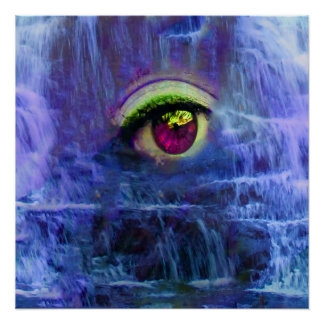 Waterfall Tears Poster