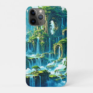 Waterfall Tree Kingdom Dream iPhone 11 Pro Case