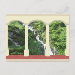 Waterfall under Arch Postcard