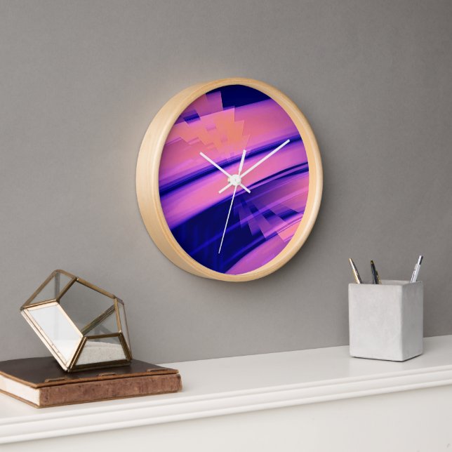 WATERFALL WATER ABSTRACT CLOCK (Office)