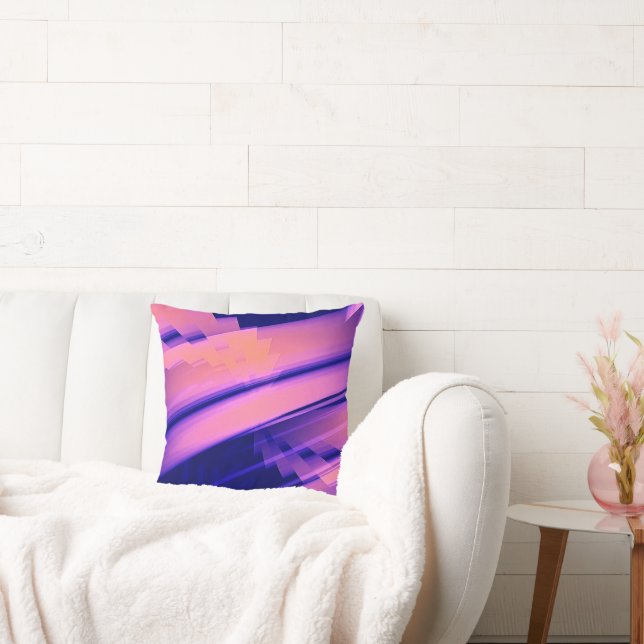 WATERFALL WATER ABSTRACT CUSHION (Couch)