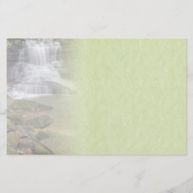 Waterfall Wedding Stationery (Front)