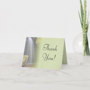 Waterfall Wedding Thank You Card