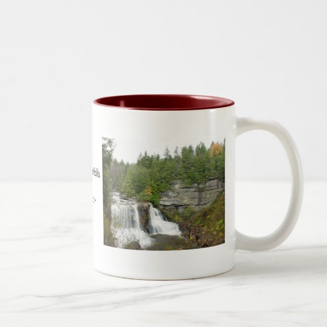 Waterfall West Virginia Mug (Right)