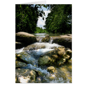 Waterfalls 5 on Barton Creek in Austin Texas