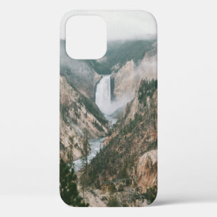 WATERFALLS AND MOUNTAIN VIEW iPhone 12 CASE