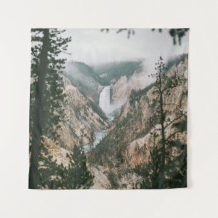 WATERFALLS AND MOUNTAIN VIEW TAPESTRY