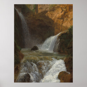 Waterfalls at Tivoli - Jean Bidauld Fine Art Poster