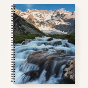 Waterfalls Aviolo Lake, Italy Notebook