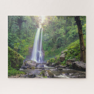 Waterfalls   Bali, Indonesia Jigsaw Puzzle
