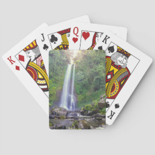 Waterfalls   Bali, Indonesia Playing Cards