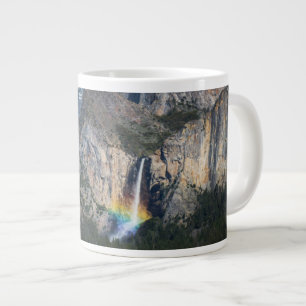 Waterfalls   Bridal Veil Falls Yosemite California Large Coffee Mug
