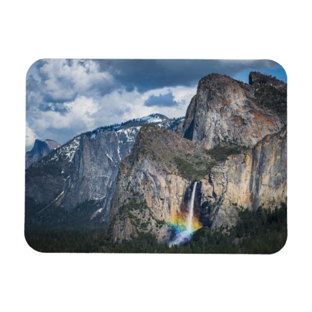 Waterfalls | Bridal Veil Falls Yosemite California Magnet (Horizontal)