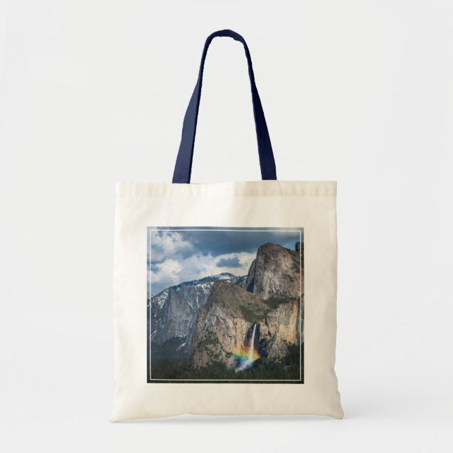 Waterfalls | Bridal Veil Falls Yosemite California Tote Bag (Front)