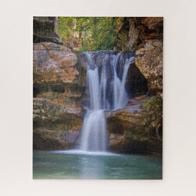 Waterfalls | Cedar Falls, Ohio Jigsaw Puzzle (Vertical)
