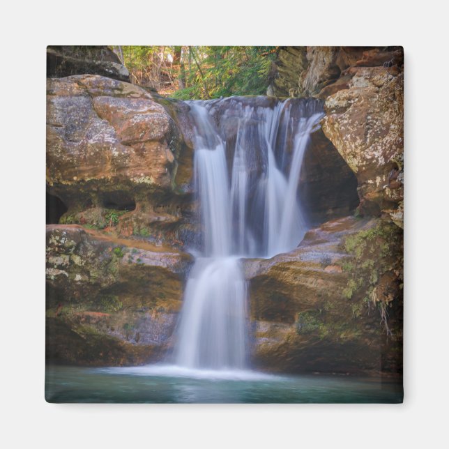 Waterfalls | Cedar Falls, Ohio Magnet (Front)
