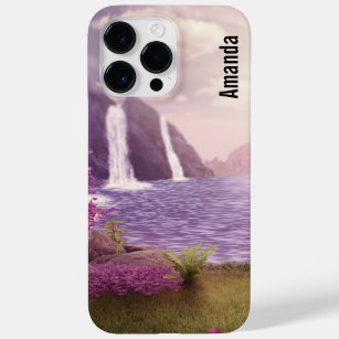 Waterfalls & Cherry Trees around a Lake Case-Mate iPhone 14 Pro Max Case
