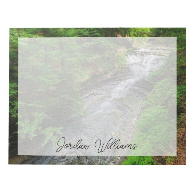 Waterfalls | Cuyahoga Valley Ohio Notepad (Front)