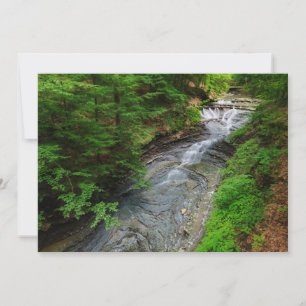 Waterfalls Cuyahoga Valley Ohio Thank You Card
