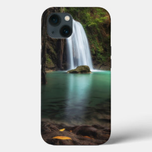 Waterfalls   Erawan Waterfall, Thailand iPhone 13 Case