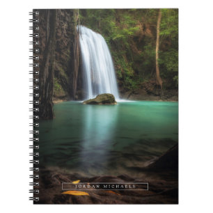 Waterfalls Erawan Waterfall, Thailand Notebook