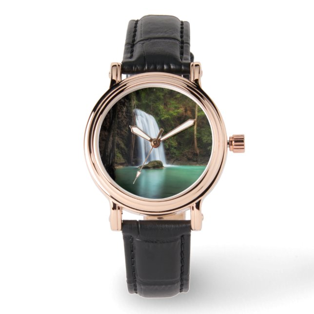 Waterfalls | Erawan Waterfall, Thailand Watch (Front)