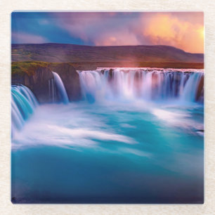 Waterfalls Glass Coaster