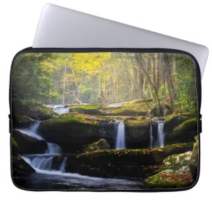 Waterfalls   Great Smoky Mountain National Park Laptop Sleeve