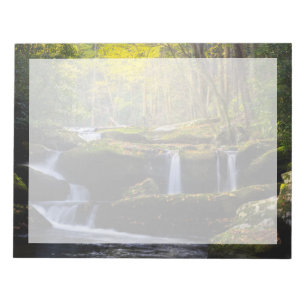 Waterfalls Great Smoky Mountain National Park Notepad