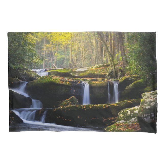 Waterfalls | Great Smoky Mountain National Park Pillowcase (Front)