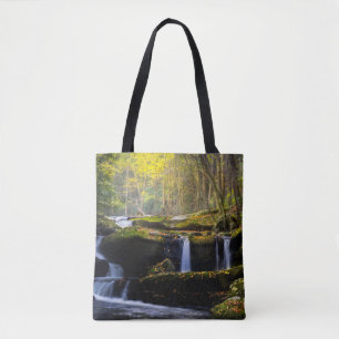 Waterfalls Great Smoky Mountain National Park Tote Bag