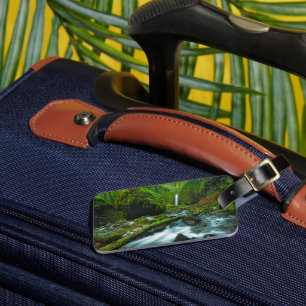 Waterfalls Grotto Falls, Oregon Luggage Tag