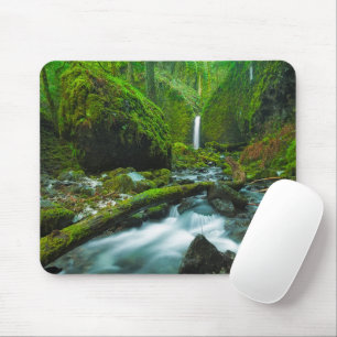 Waterfalls Grotto Falls, Oregon Mouse Pad