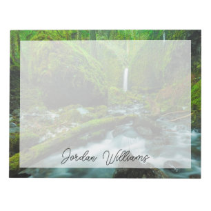 Waterfalls Grotto Falls, Oregon Notepad
