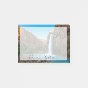 Waterfalls Havasu Falls at Sunset Post-it Notes