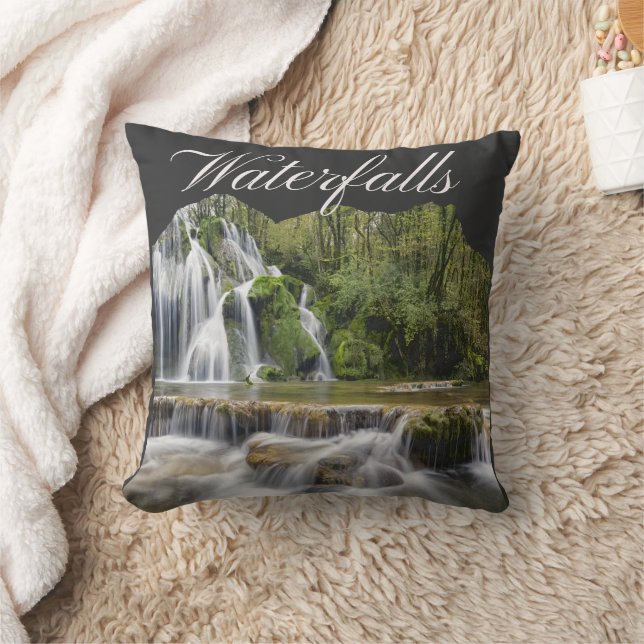   Waterfalls Here are Beautiful Cushion (Blanket)