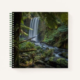 Waterfalls Hopetoun Falls, New Zealand Notebook