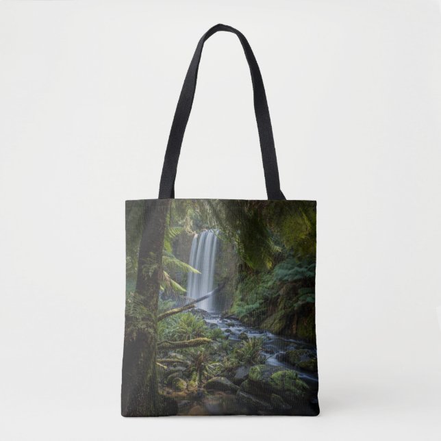 Waterfalls | Hopetoun Falls, New Zealand Tote Bag (Front)