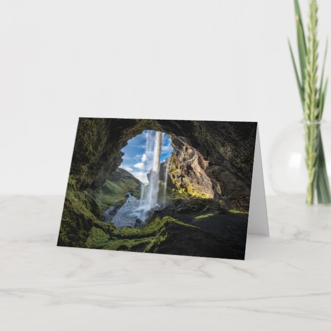 Waterfalls | Icelandic Waterfall Card (Front)