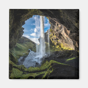 Waterfalls Icelandic Waterfall Magnet