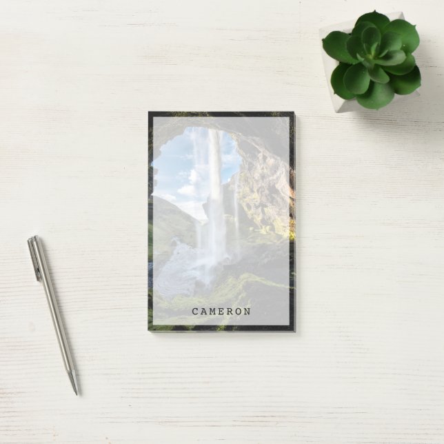Waterfalls | Icelandic Waterfall Post-it Notes (Office)