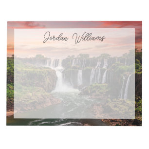 Waterfalls   Iguacu National Park Notepad