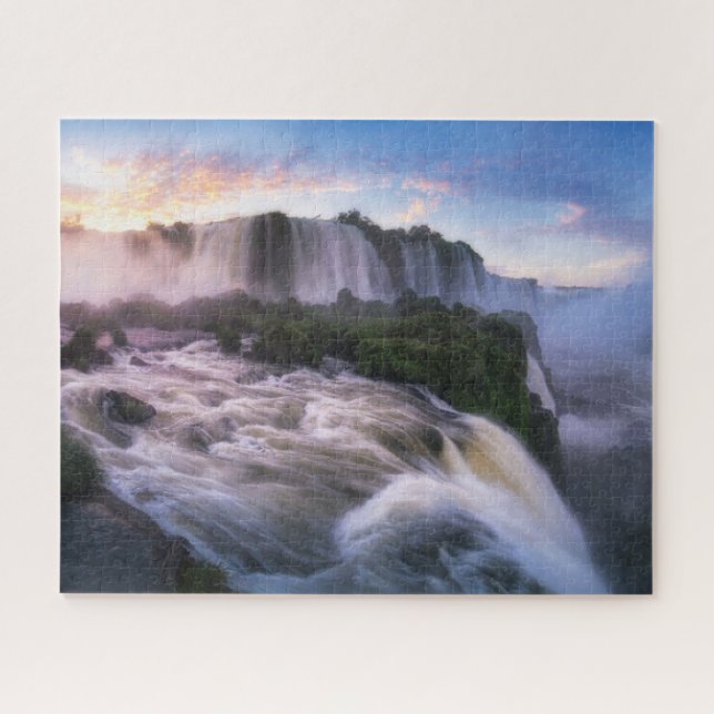 Waterfalls | Iguazu Waterfall, Brazil Jigsaw Puzzle (Horizontal)