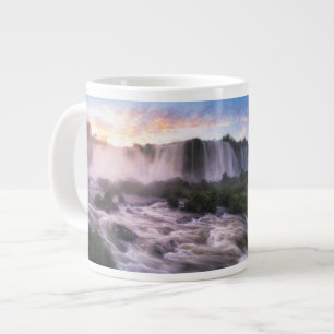 Waterfalls   Iguazu Waterfall, Brazil Large Coffee Mug