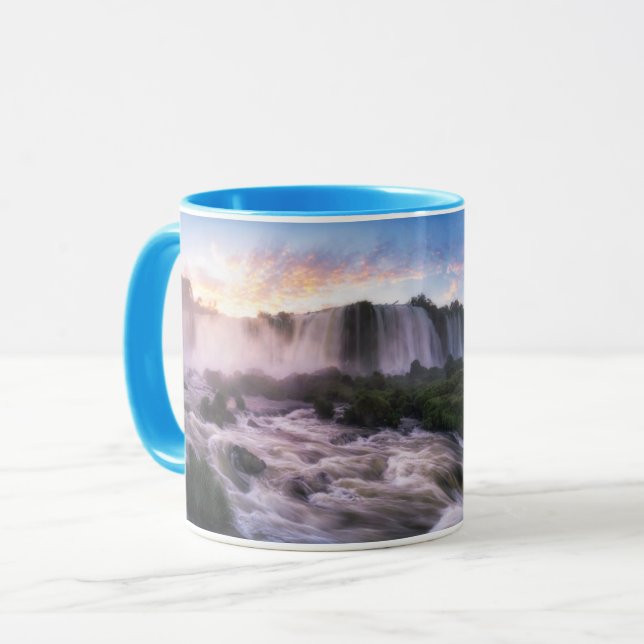 Waterfalls | Iguazu Waterfall, Brazil Mug (Front Left)