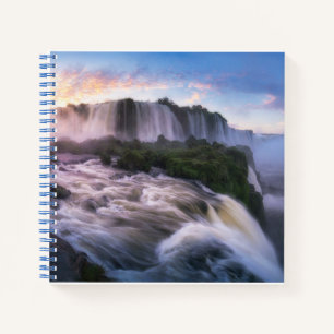 Waterfalls Iguazu Waterfall, Brazil Notebook