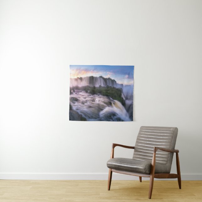 Waterfalls | Iguazu Waterfall, Brazil Tapestry (In Situ (Horizontal))